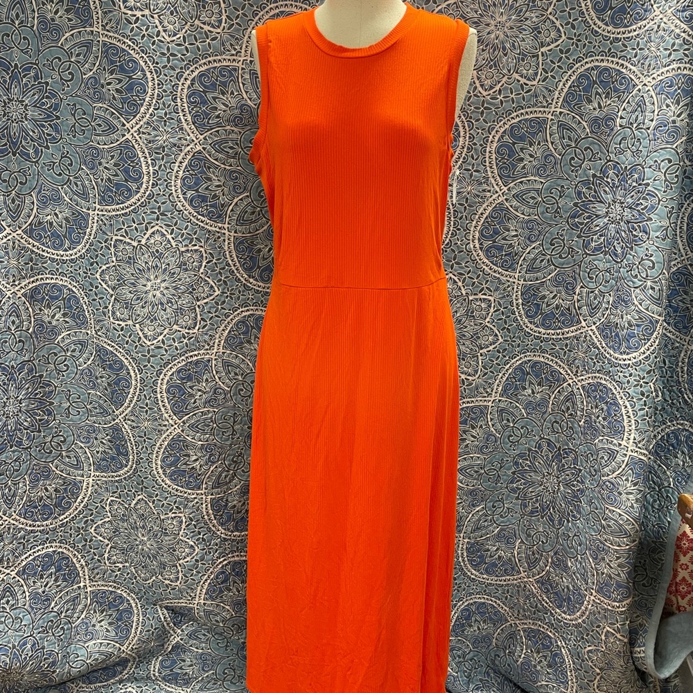 Ribbed maxi dress - Picture 4 of 16